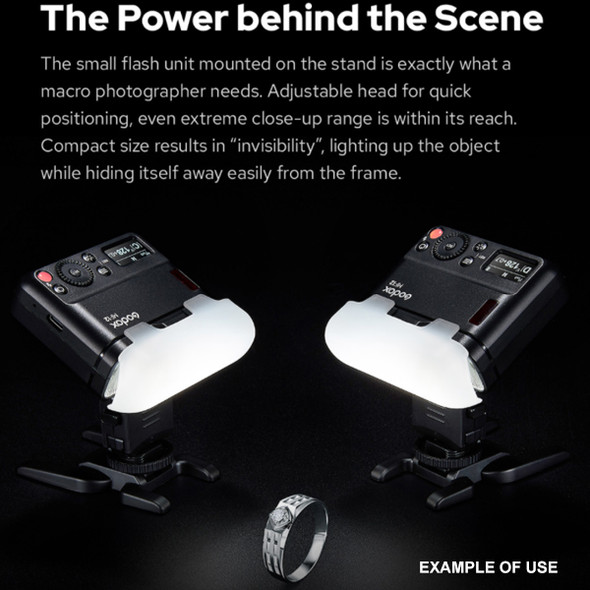 Godox MF12-K2 12W Macro Dental Flash Two-Light Kit